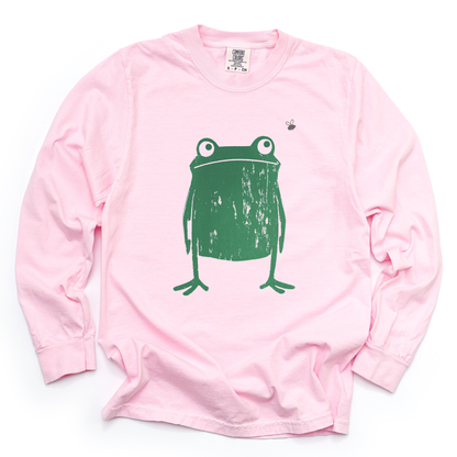 Frog - Comfort Colors Premium Long Sleeve T Shirt
