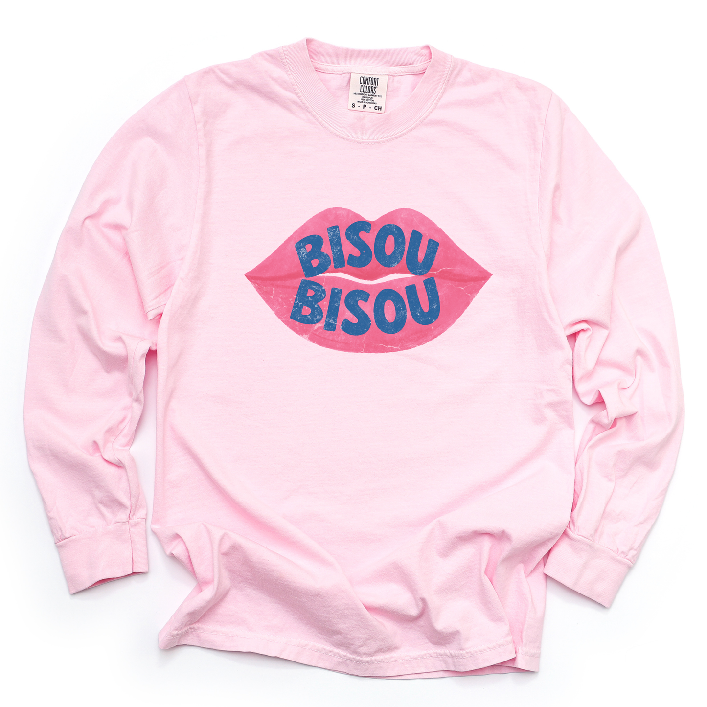 Bisou - Comfort Colors Premium Long Sleeve T Shirt