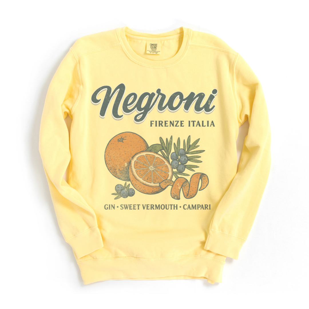 Negroni - Comfort Colors Premium Heavyweight Sweatshirt