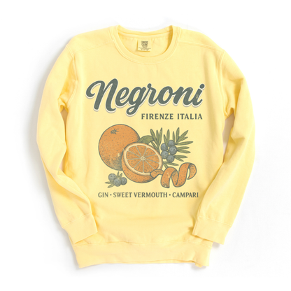 Negroni - Comfort Colors Premium Heavyweight Sweatshirt