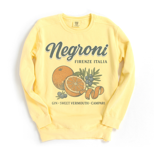 Negroni - Comfort Colors Premium Heavyweight Sweatshirt