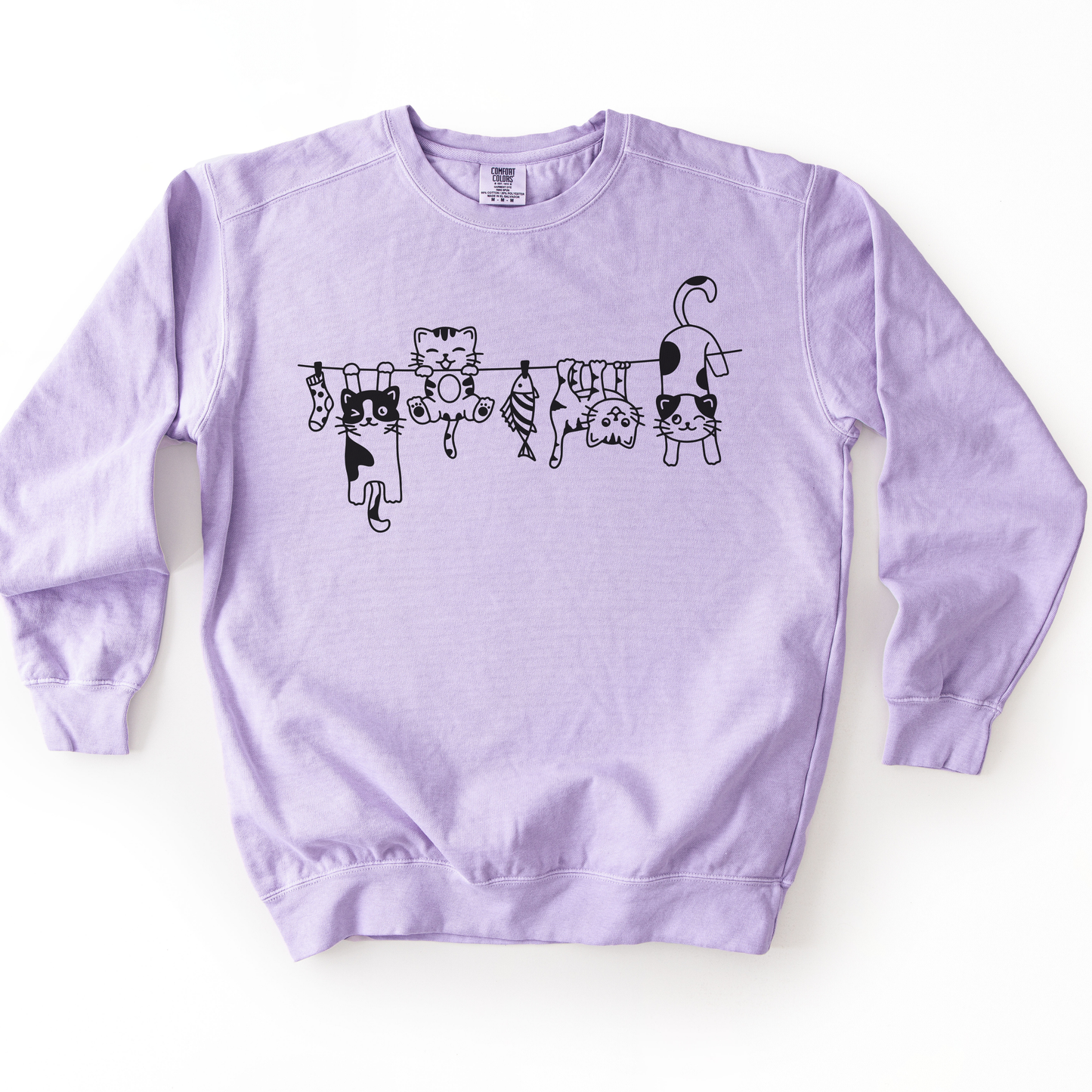 Cats - Comfort Colors Premium Heavyweight Sweatshirt