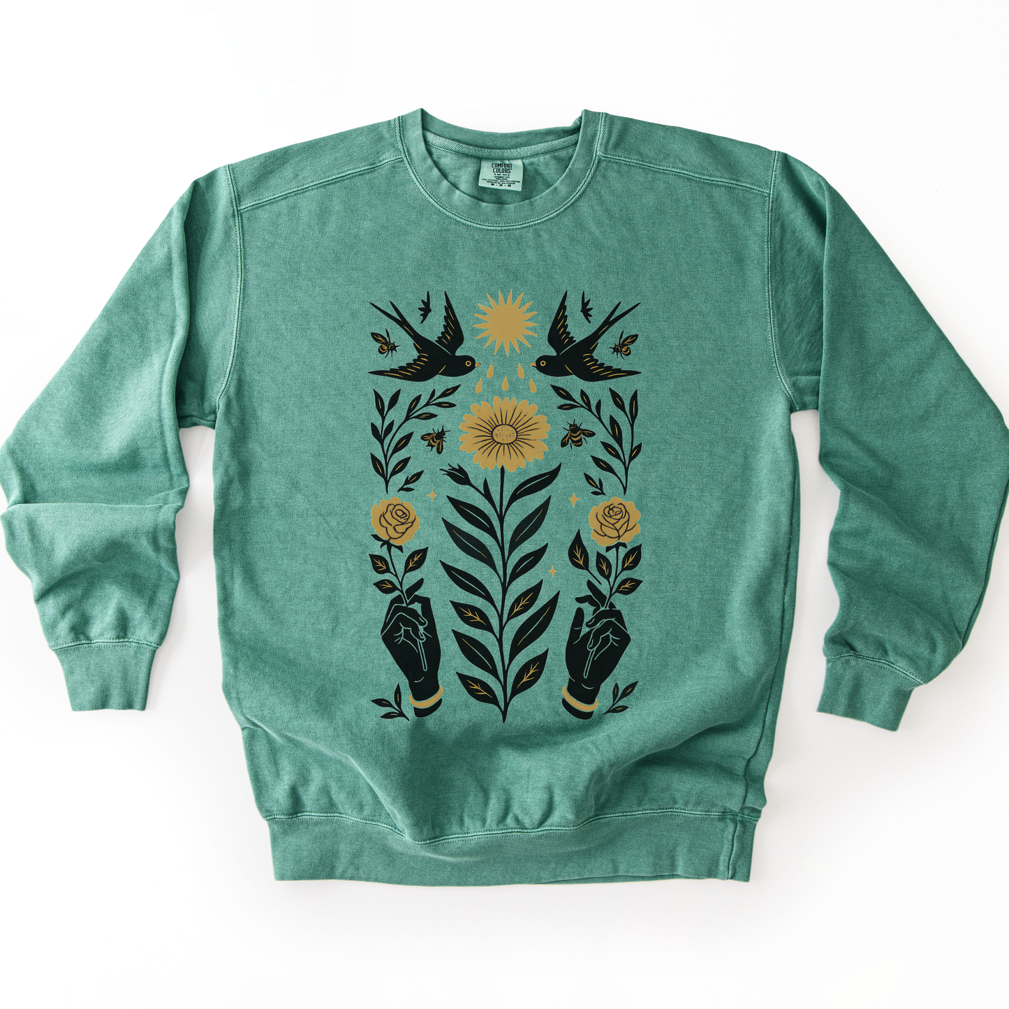 Sanctum Botanica - Comfort Colors Premium Heavyweight Sweatshirt