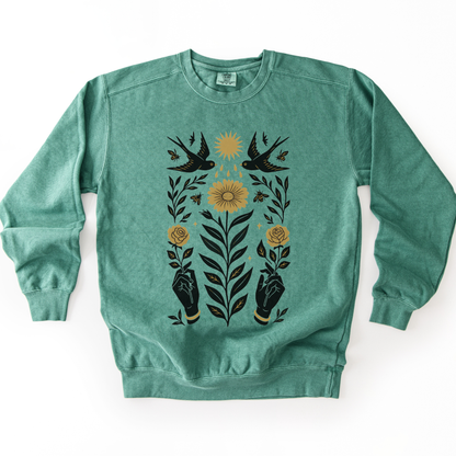 Sanctum Botanica - Comfort Colors Premium Heavyweight Sweatshirt