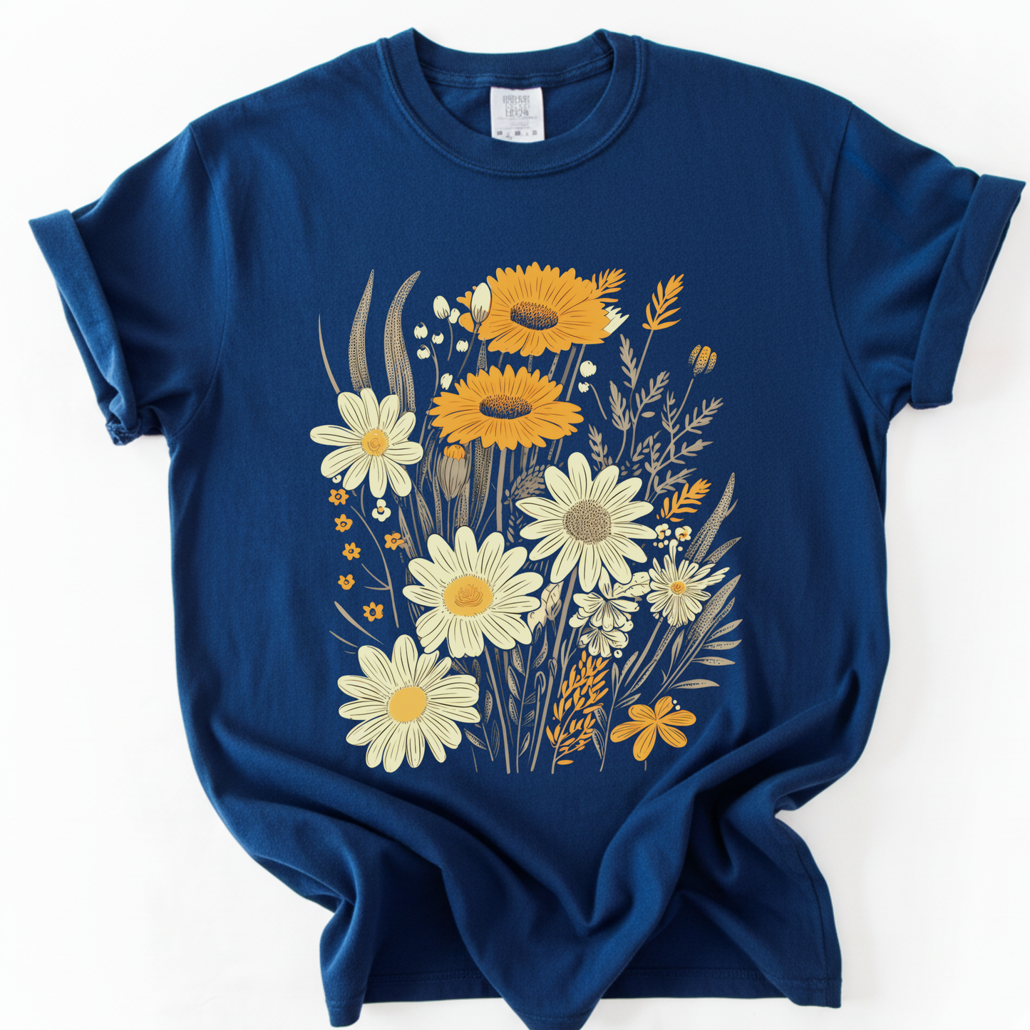 Painted Wildflowers -  Comfort Colors Relaxed Fit Premium T Shirt