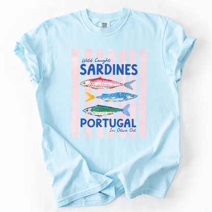 Sardines Portugal -  Comfort Colors Relaxed Fit Premium T Shirt