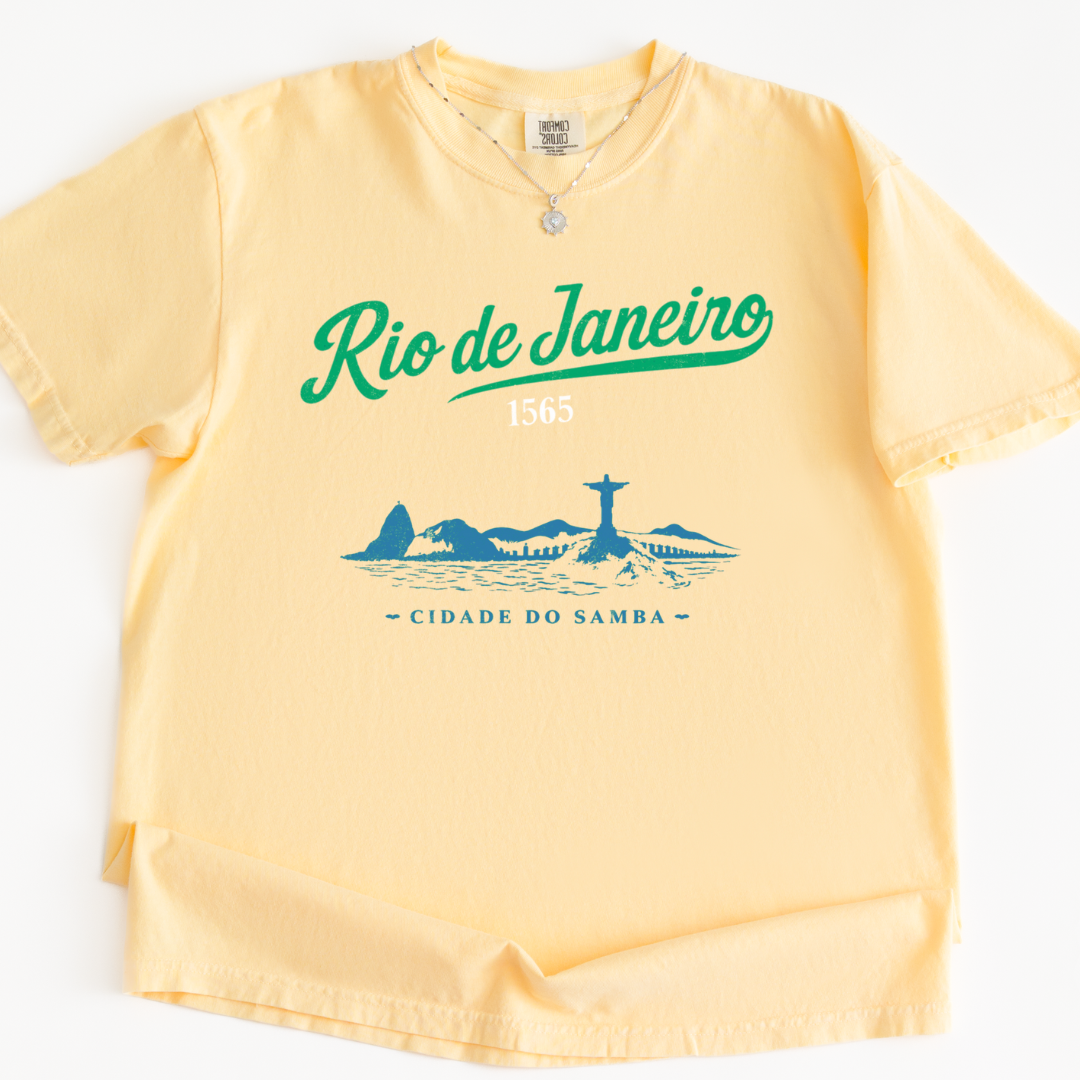 Rio de Janeiro -  Comfort Colors Relaxed Fit Premium T Shirt