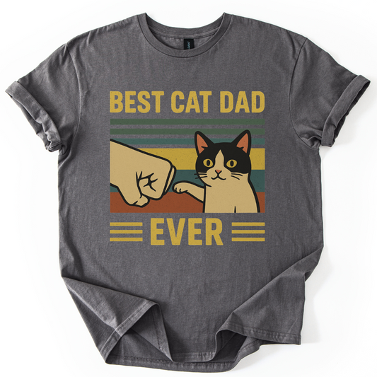 Best Cat Dad Ever Black Tabby