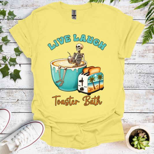Live, Laugh, Toaster Bath