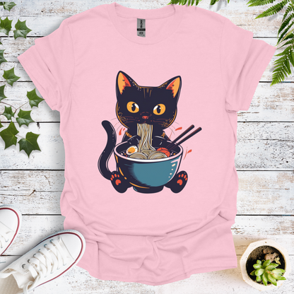Cat Slurping Ramen