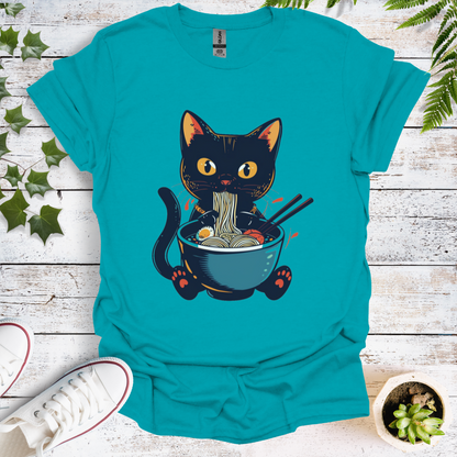 Cat Slurping Ramen