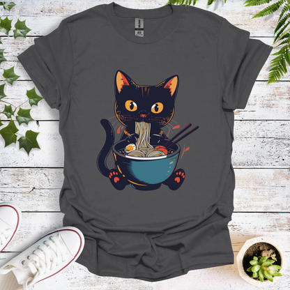 Cat Slurping Ramen