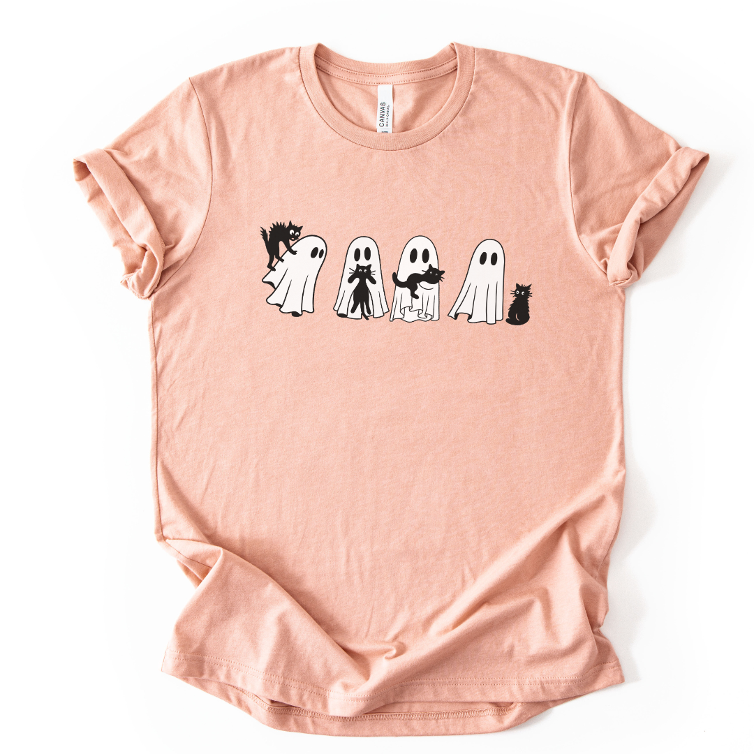 Scaredy Cats- Bella Canvas Super Soft Fitted T Shirt