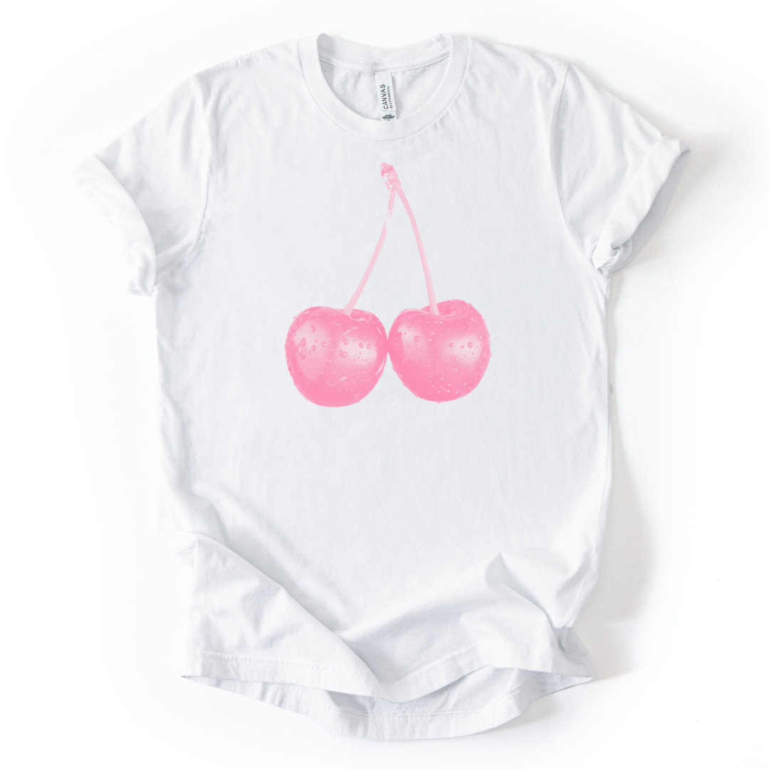 Cherries - Bella Canvas Super Soft T Shirt