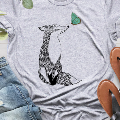 Fox & Butterfly