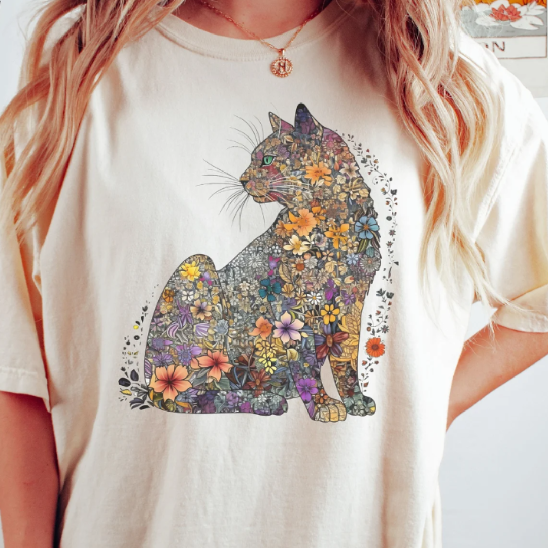 Floral Cat