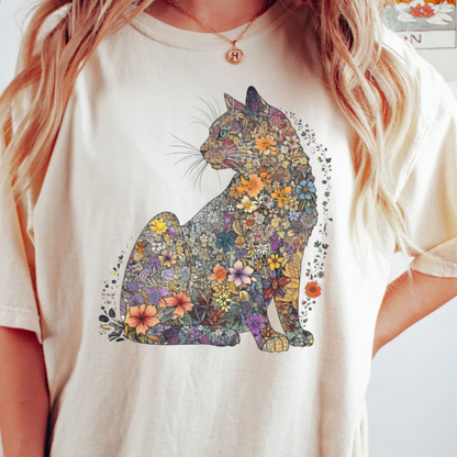 Floral Cat