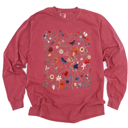Garden of Joy - Comfort Colors Long Sleeve Premium T Shirt