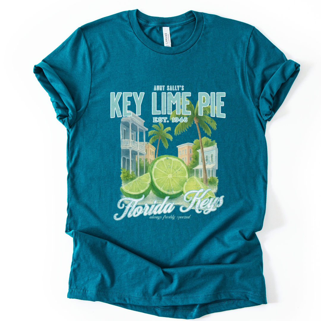 Aunt Sally's Key Lime Pie - Bella Canvas Super Soft Standard Fit T Shirt