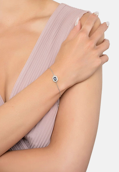 Whistledown Gemstone Bracelet Sapphire Silver