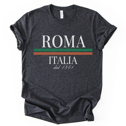 Roma Italia - Bella Canvas Super Soft Standard Fit T Shirt