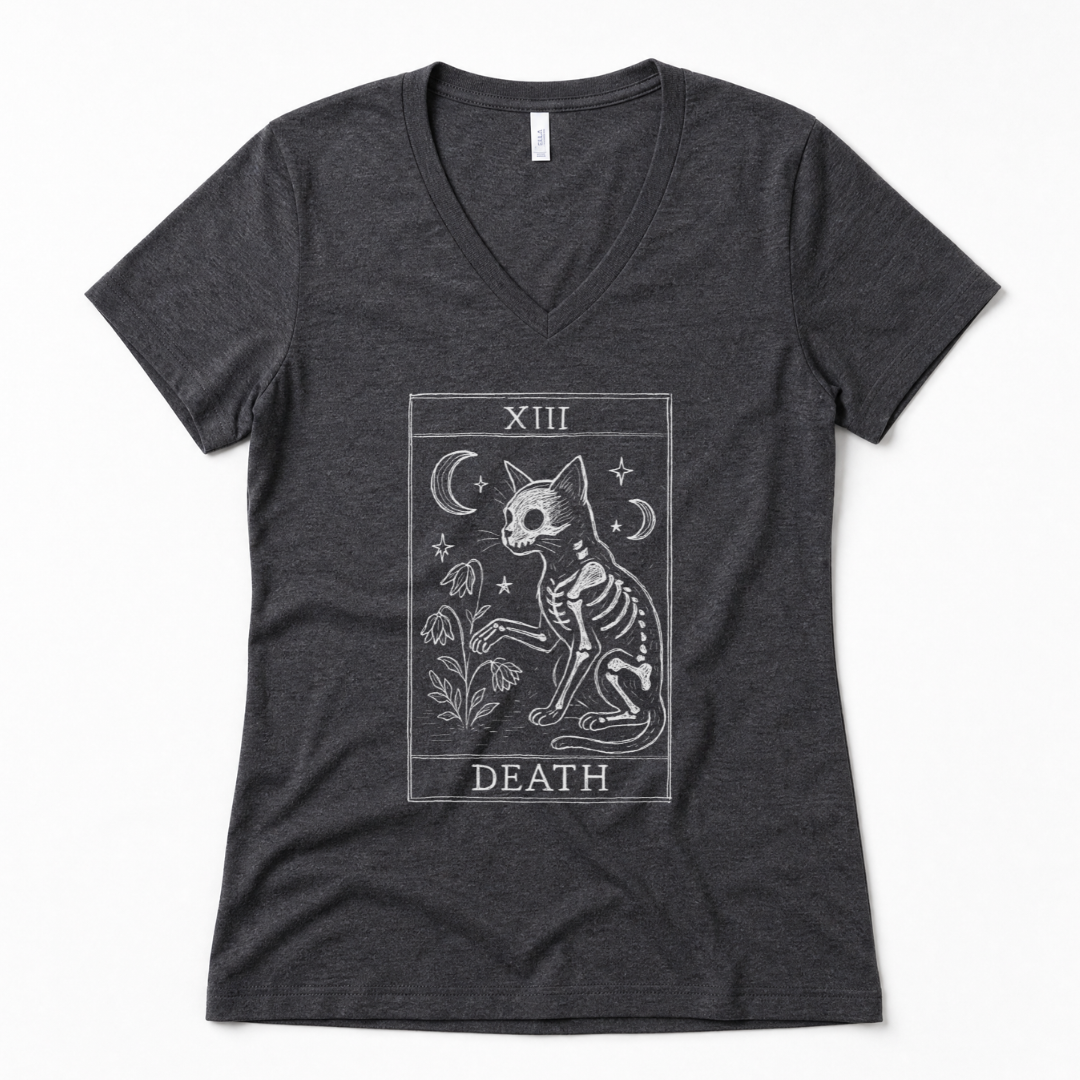 Tarot Card of Death - Super Soft V Neck