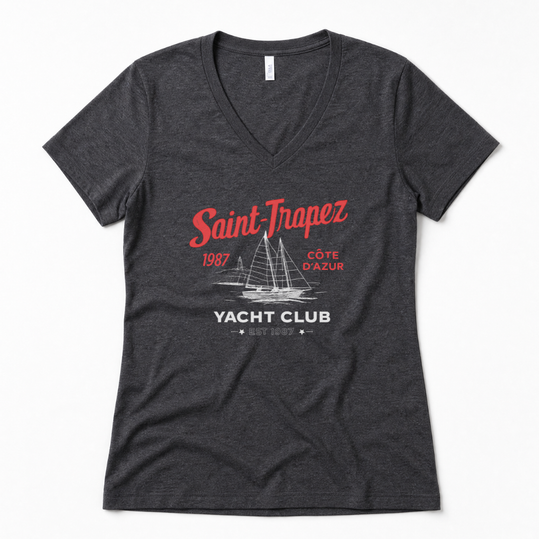 Saint Tropez Yacht Club - Super Soft V-Neck