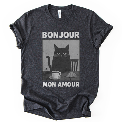 Bonjour Mon Amour - Bella Canvas Super Soft T Shirt