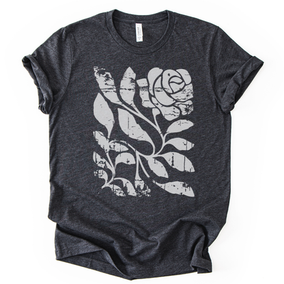 Twisted Vintage Rose  - Bella Canvas Super Soft T Shirt