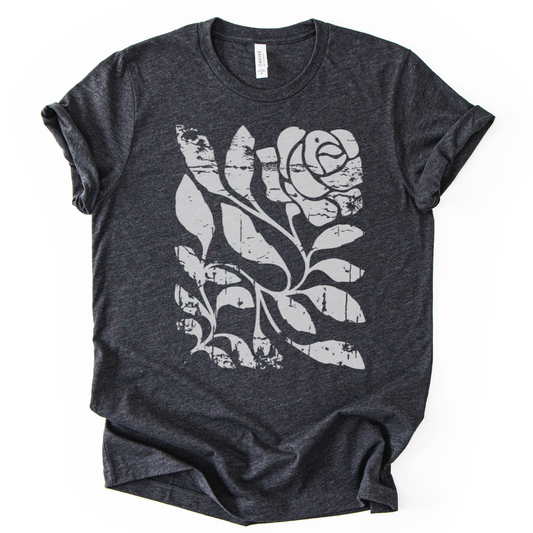 Twisted Vintage Rose  - Bella Canvas Super Soft T Shirt