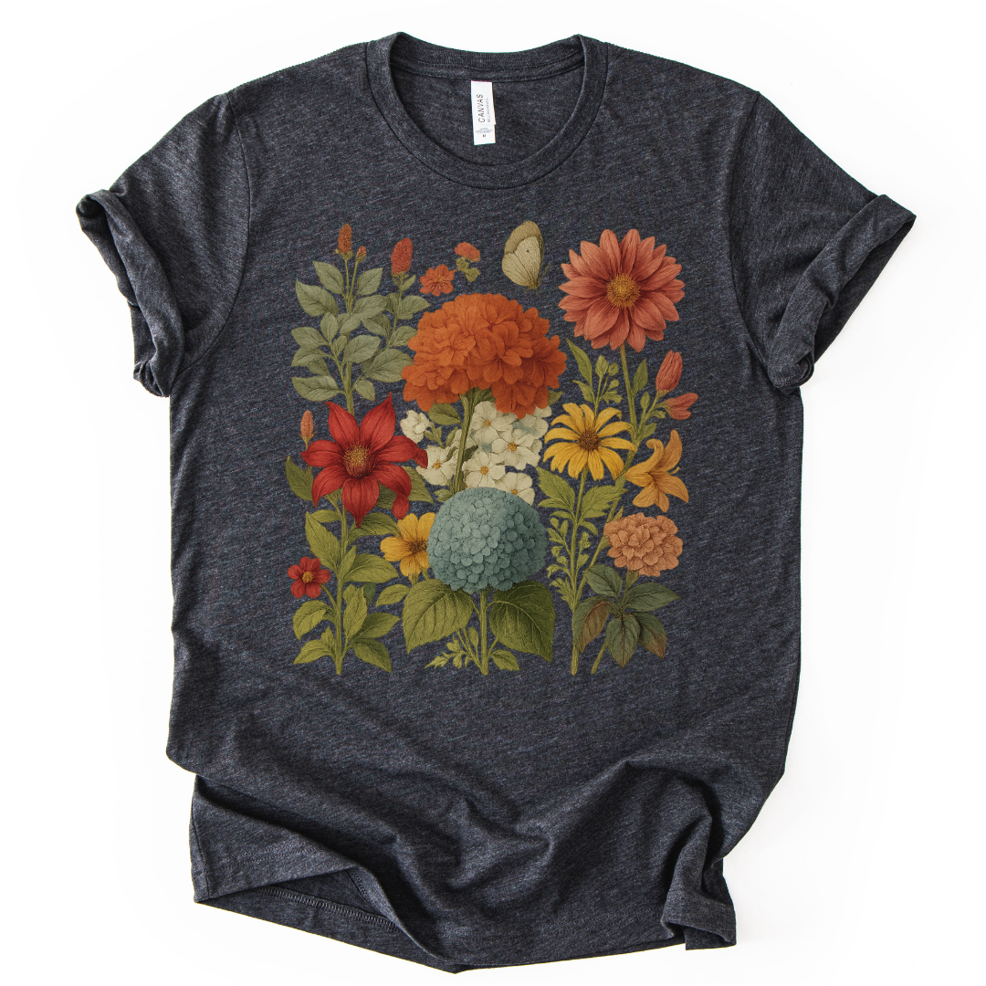Hydrangea Bloom - Bella Canvas Super Soft T Shirt
