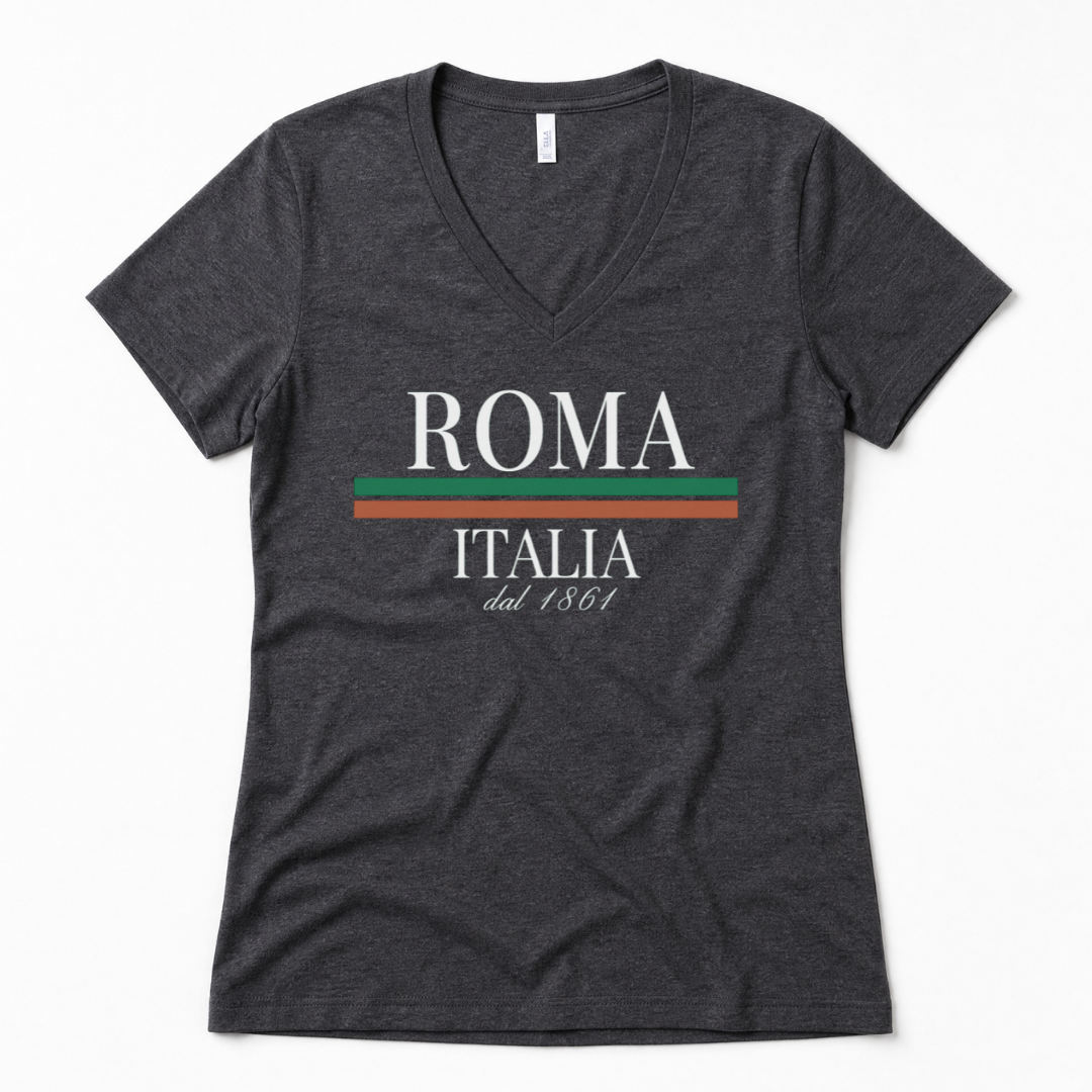 Roma Italia - Super Soft V Neck