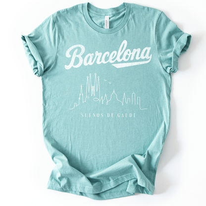 Barcelona, Dreams of Gaudi - Bella Canvas Super Soft T Shirt