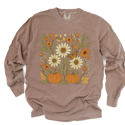 Autumn Harvest - Comfort Colors Premium Long Sleeve T Shirt