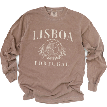 Lisboa Portugal - Comfort Colors Long Sleeve Premium T Shirt