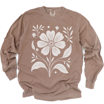 Petalis Blanco - Comfort Colors Long Sleeve Premium T Shirt