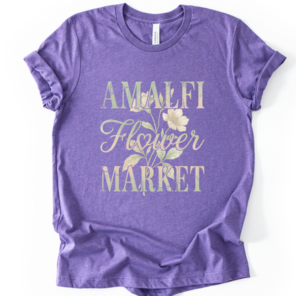 Amalfi Flower Market - Bella Canvas Super Soft T Shirt