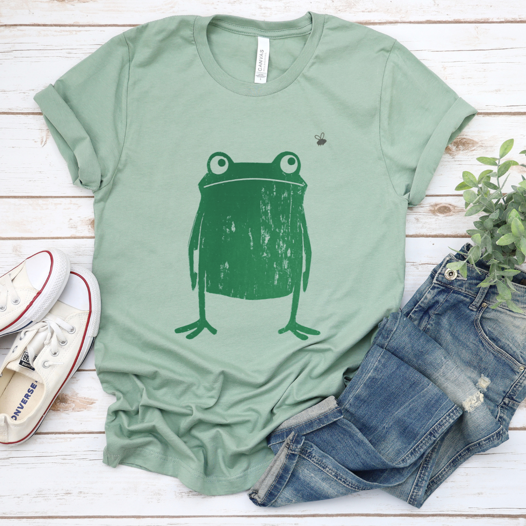 Frog - Bella Canvas Super Soft Standard Fit T Shirt