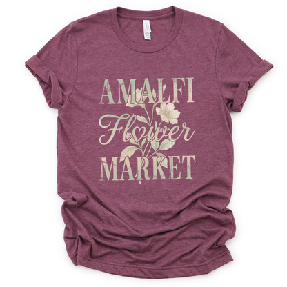 Amalfi Flower Market - Bella Canvas Super Soft T Shirt