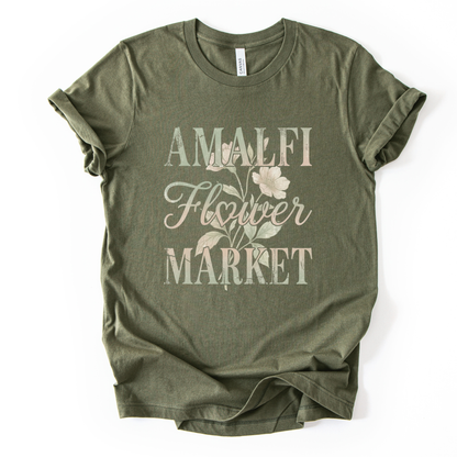 Amalfi Flower Market - Bella Canvas Super Soft T Shirt