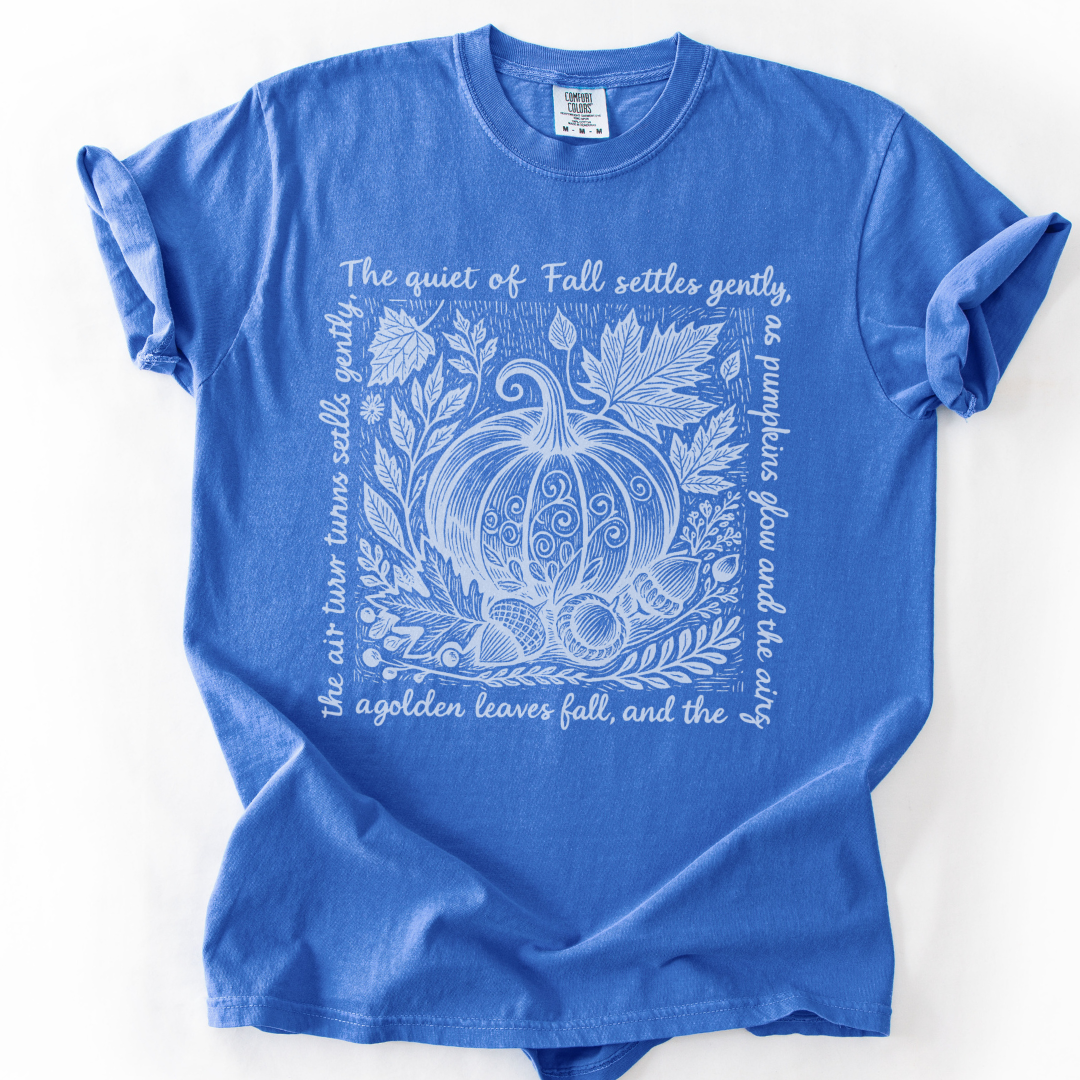The Quiet Of Fall - Comfort Colors Relaxed Fit Premium T Shirt