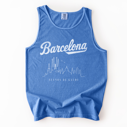 Barcelona - Comfort Colors Premium Tank Top