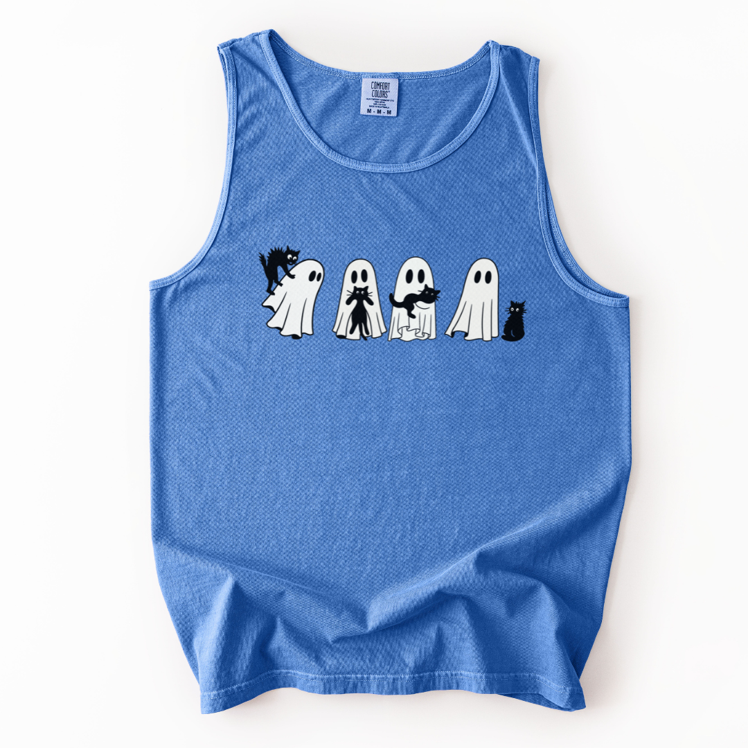 Scaredy Cats - Comfort Colors Premium Tank Top