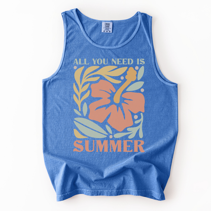 All You Need Is Summer - Comfort Colors Premium Tank Top