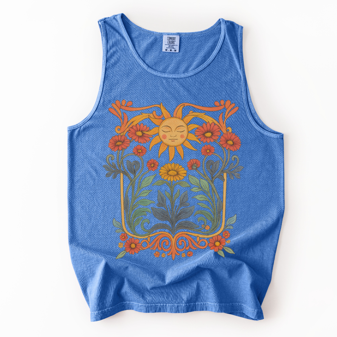 Helia's Garden - Comfort Colors Premium Tank Top