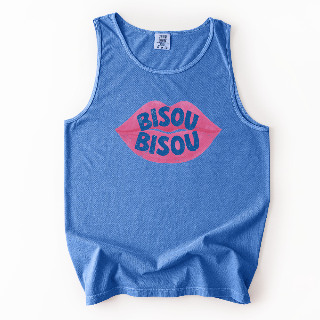 Bisou - Comfort Colors Premium Tank Top