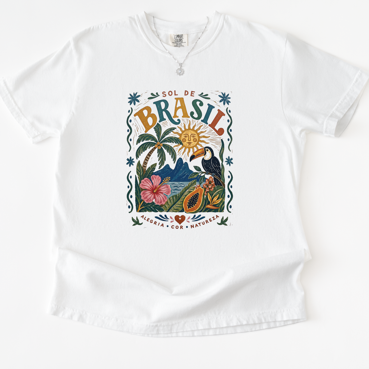 Brazil - Comfort Colors Relaxed Fit Premium T Shirt