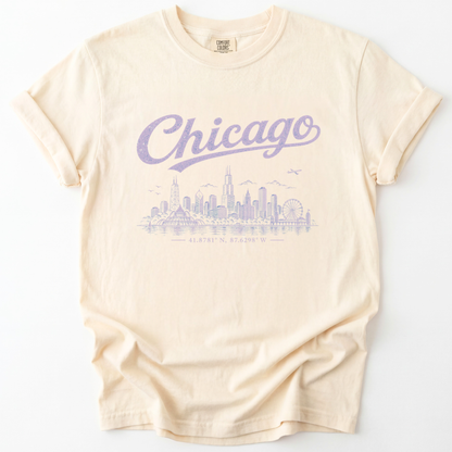 Chicago - Comfort Colors Relaxed Fit Premium T Shirt