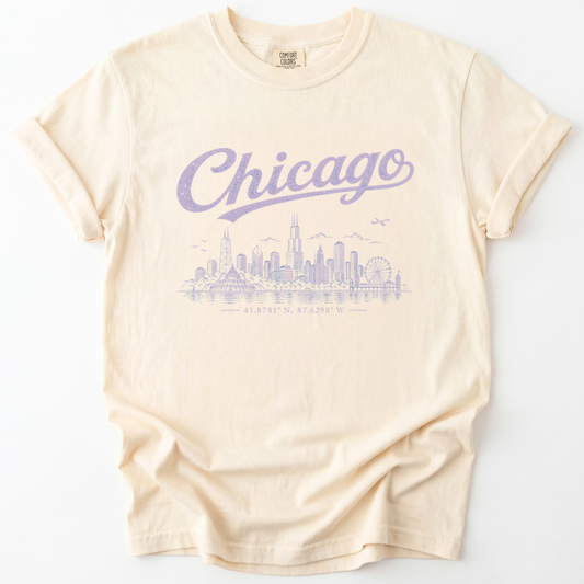 Chicago - Comfort Colors Relaxed Fit Premium T Shirt