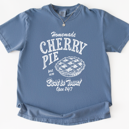 Cherry Pie - Relaxed Fit Vintage Wash T Shirt